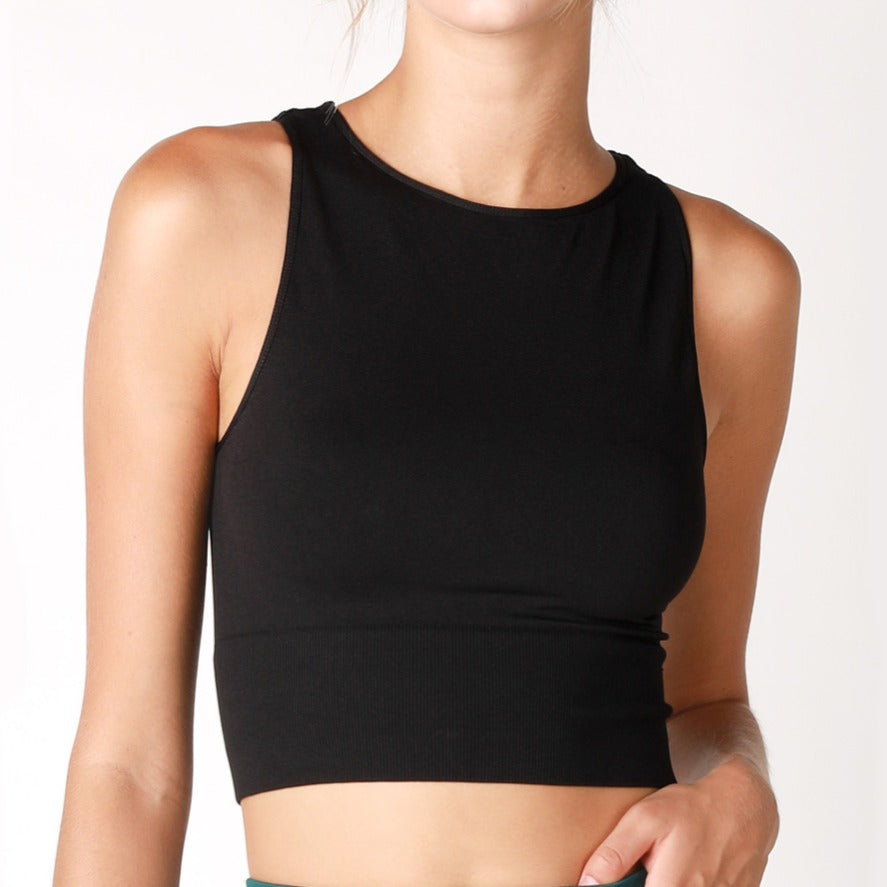 Black Crop Top - JBody