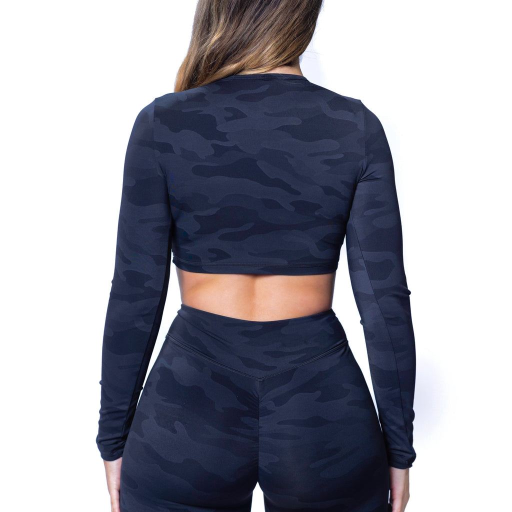 Black Camo Long Sleeve - JBody